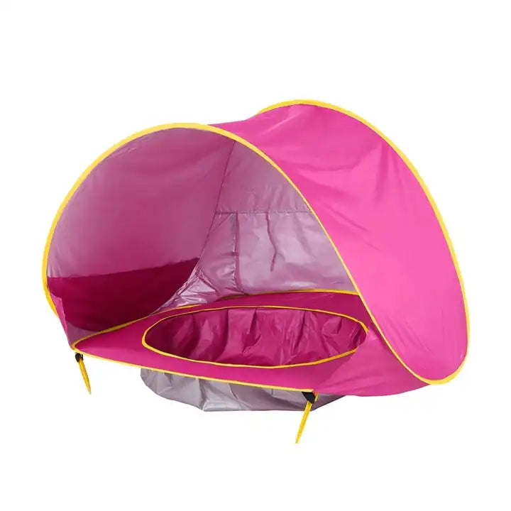 Tenda com Piscina Infantil de Praia Protect Baby  - Proteção UV