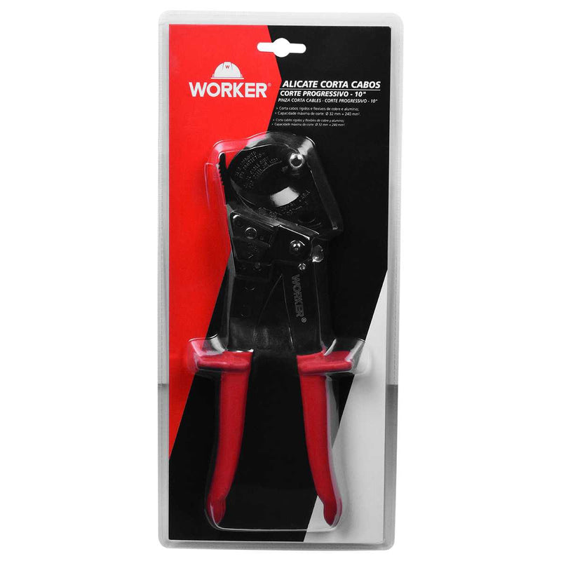 Alicate Corta Cabos de Cobre e Auminio Para Diametros de Até 32 mm – Worker