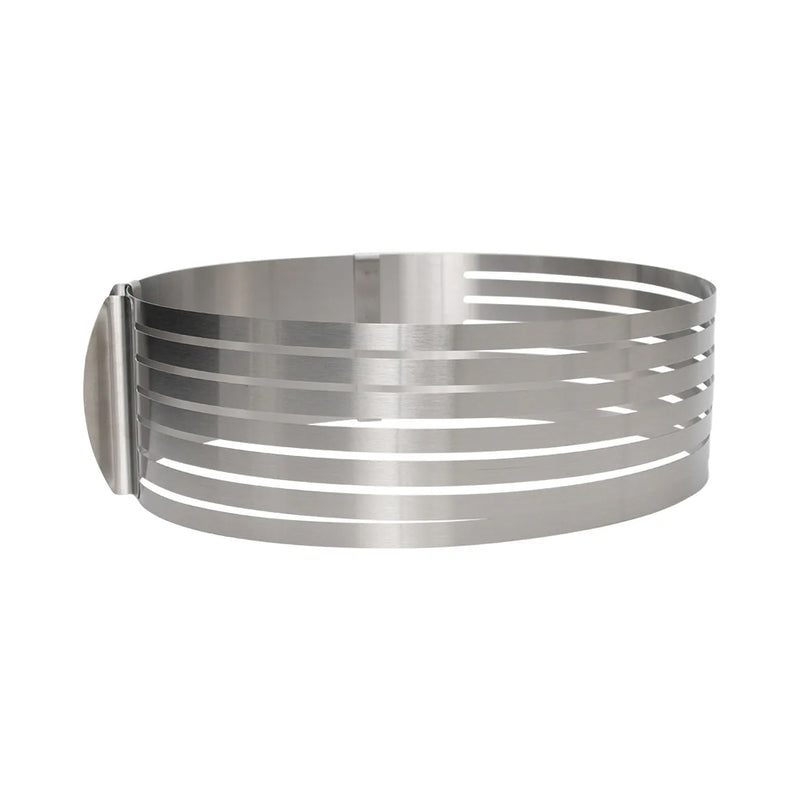 Aro Fatiador de Bolo Ajustável em Inox 8 a 30cm Mimo Style