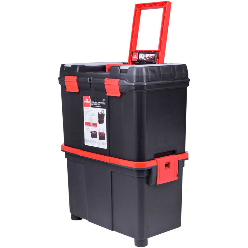 Caixa para Ferramentas 18" Com Rodas - Worker