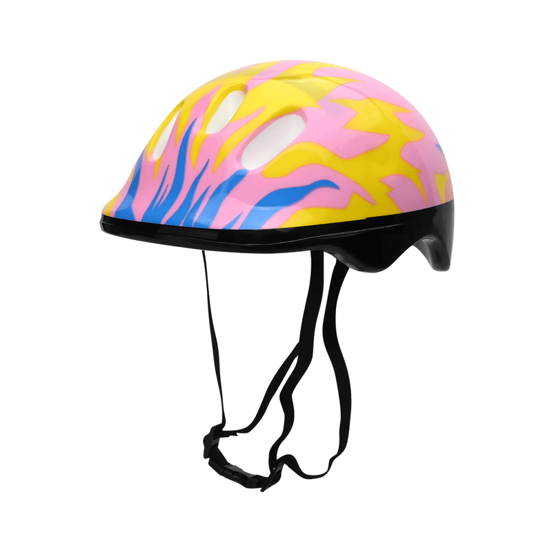 Capacete Rosa Chamas Zippy Toys