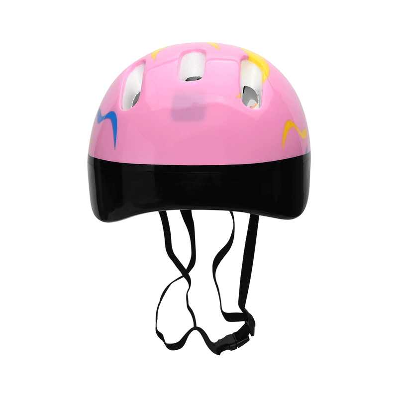 Capacete Rosa Chamas Zippy Toys