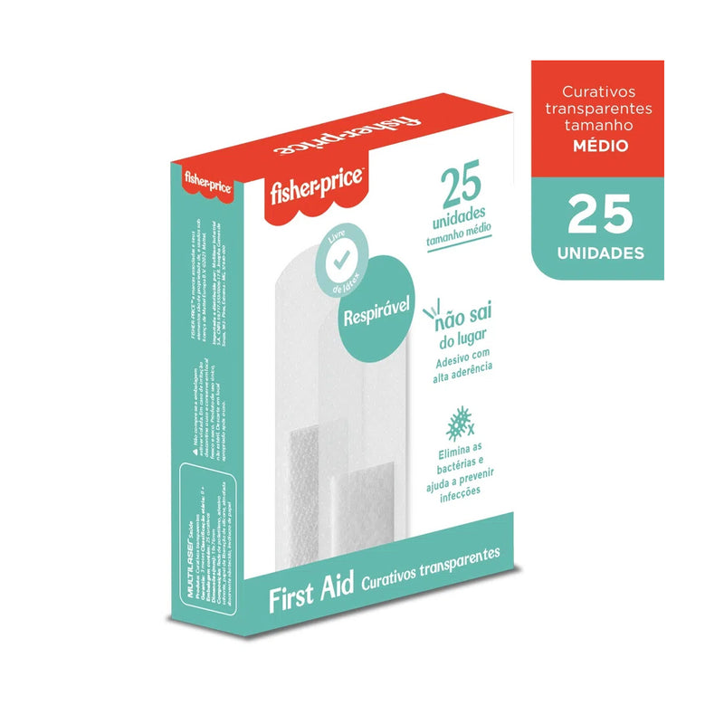 Curativo Transparente Adulto - Fisher Price