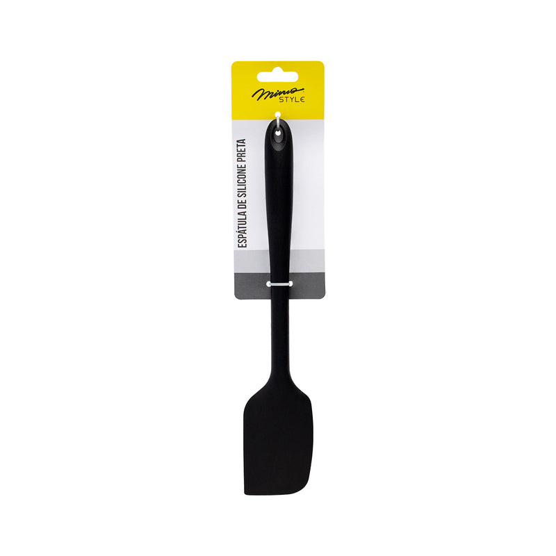 Espátula Grande Silicone Preto Mimo Style