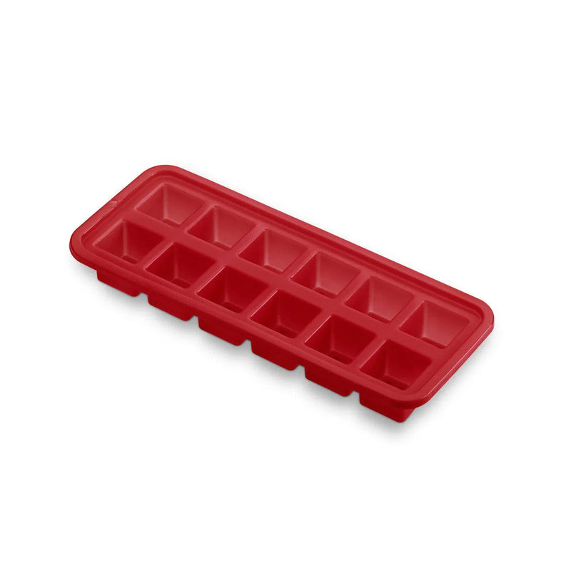 Forma De Gelo De Silicone 12 Cubos Vermelha - UD146