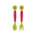 Garfo e Colher Flexíveis Funny Meal Bb1140 - Multikidsbaby