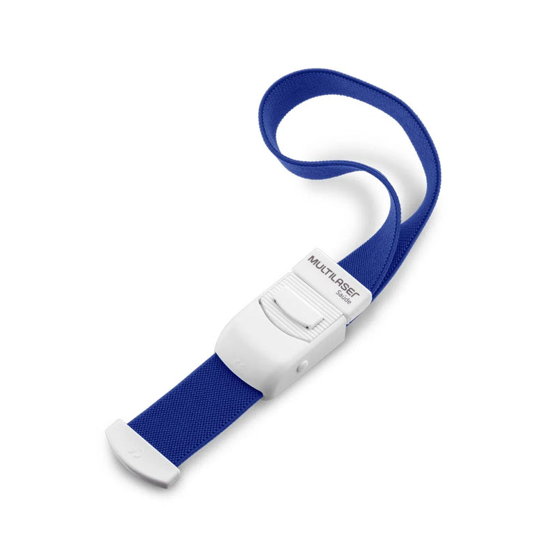 Garrote Em Tecido Azul Multilaser Saúde