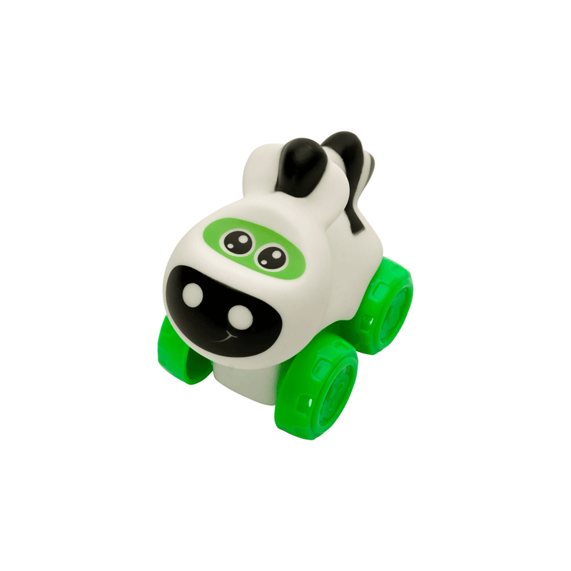 Jogo 24 Mini Car Vinil Zoo Zippy Toys