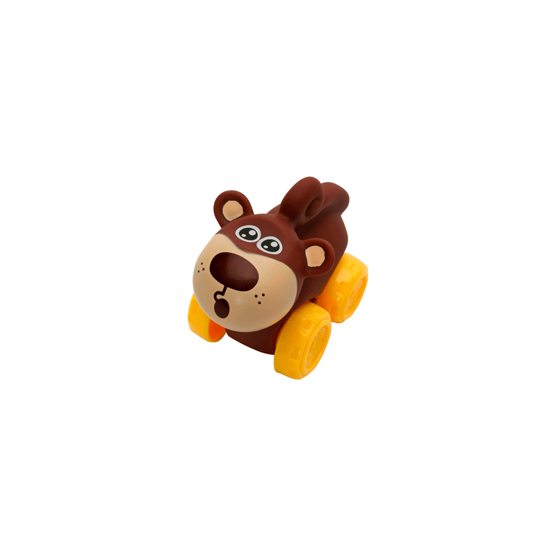 Jogo 24 Mini Car Vinil Zoo Zippy Toys