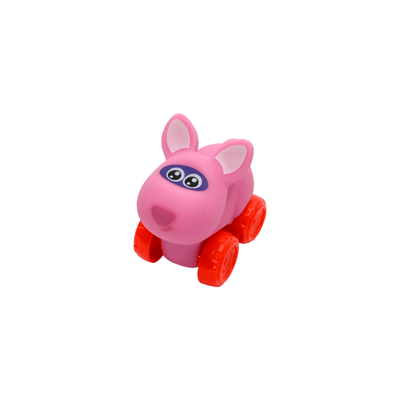 Jogo 24 Mini Car Vinil Zoo Zippy Toys