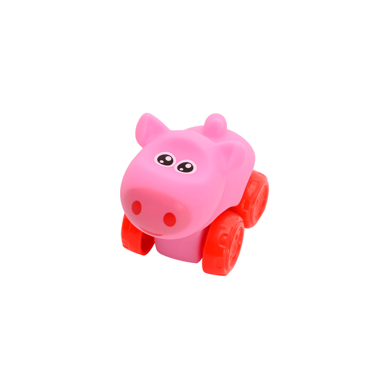 Jogo 24 Mini Car Vinil Zoo Zippy Toys