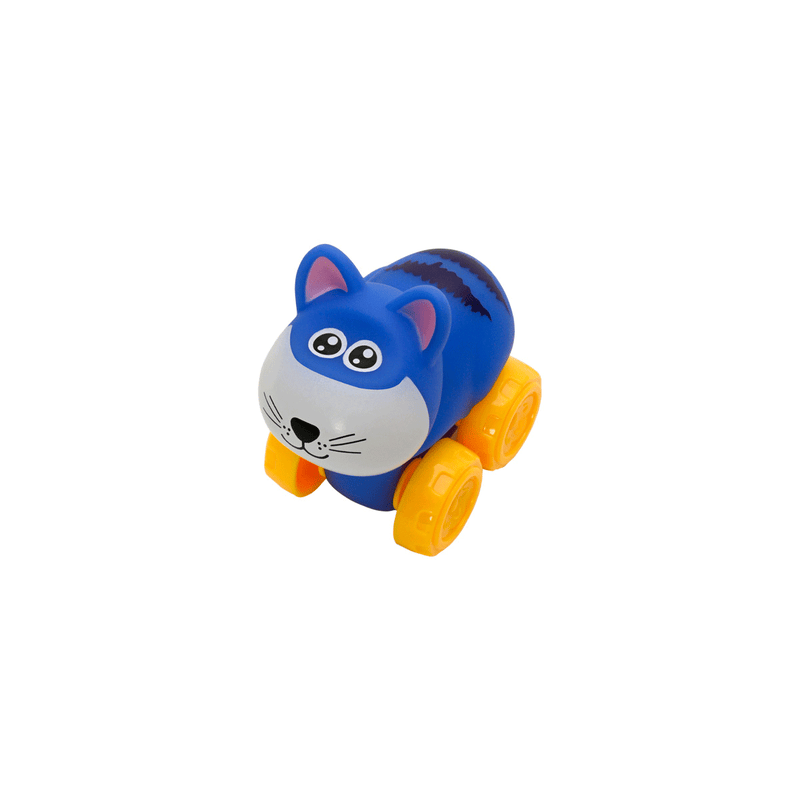 Jogo 24 Mini Car Vinil Zoo Zippy Toys