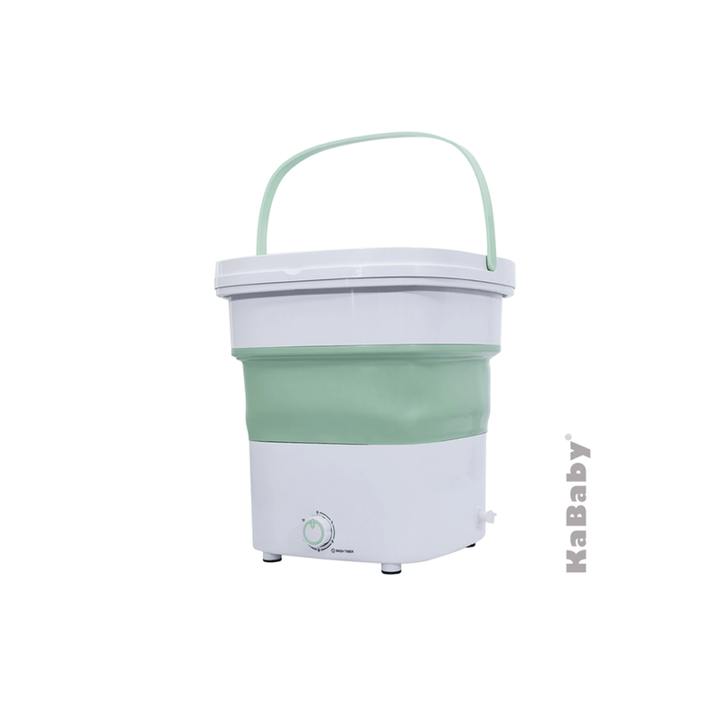Maquina De Lavar Dobravel Portatil 110V Kababy Verde