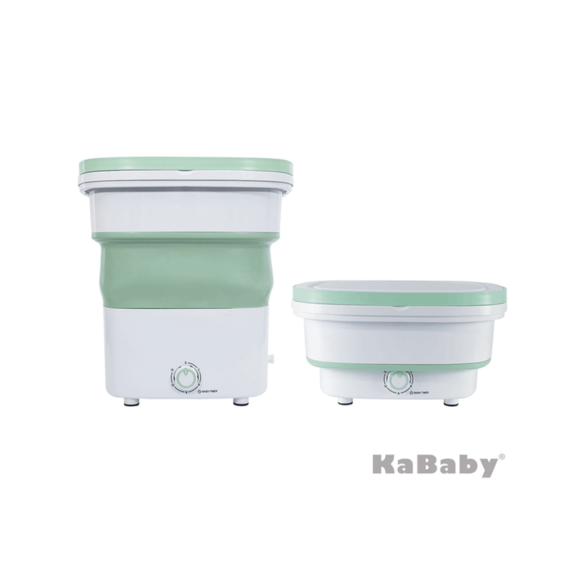 Maquina De Lavar Dobravel Portatil 110V Kababy Verde