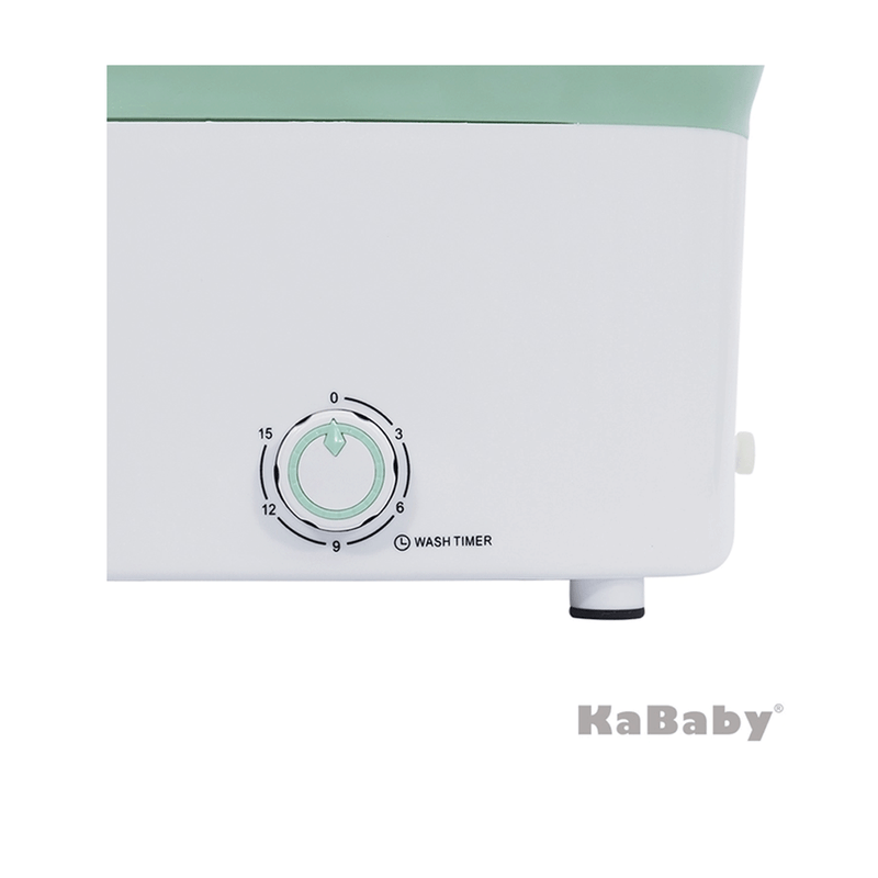 Maquina De Lavar Dobravel Portatil 110V Kababy Verde