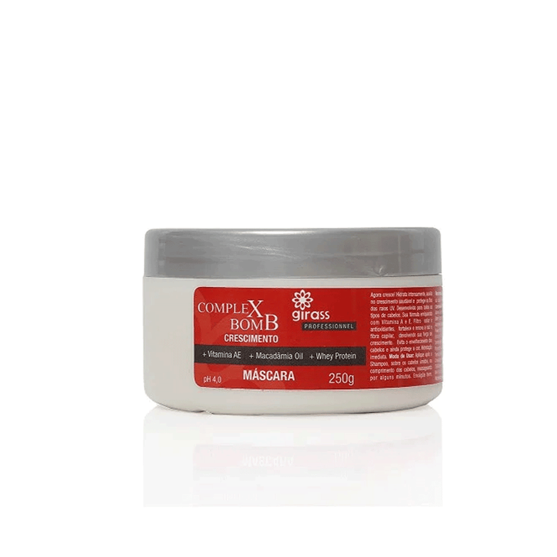 Mascara Crescimento Bomb Girass 250g