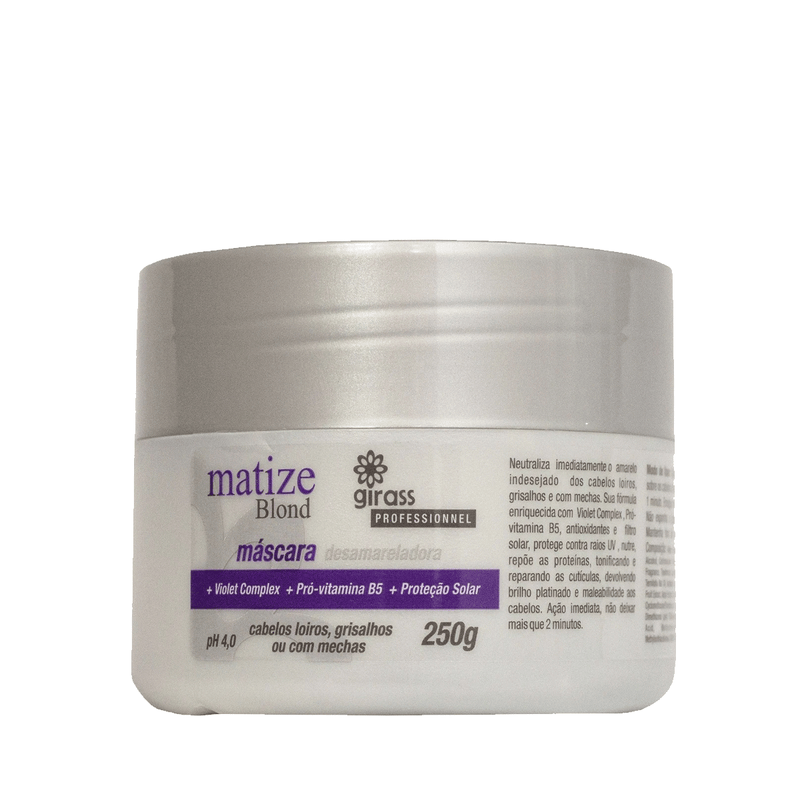Mascara Matizadora Girass 250g
