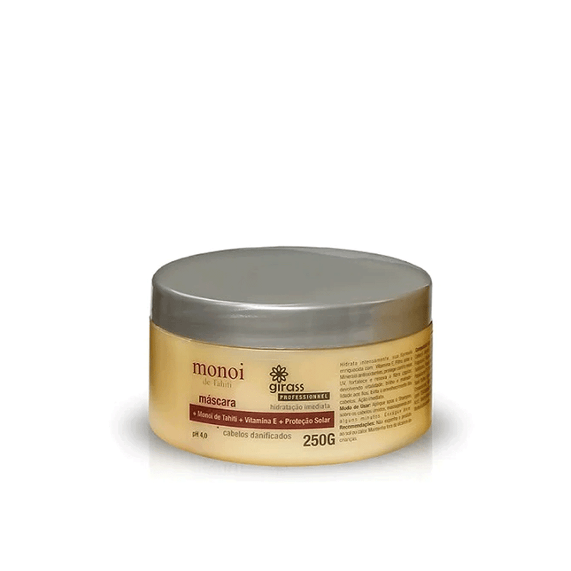 Mascara Nutricao Monoi Girass 250g