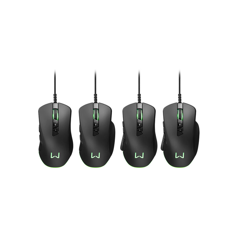 Mouse Gamer Warrior Moray, RGB, 14 Botões, 10000DPI - MO278