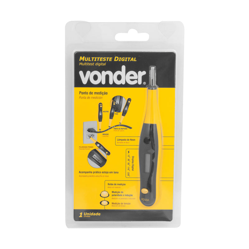 Multiteste digital Vonder
