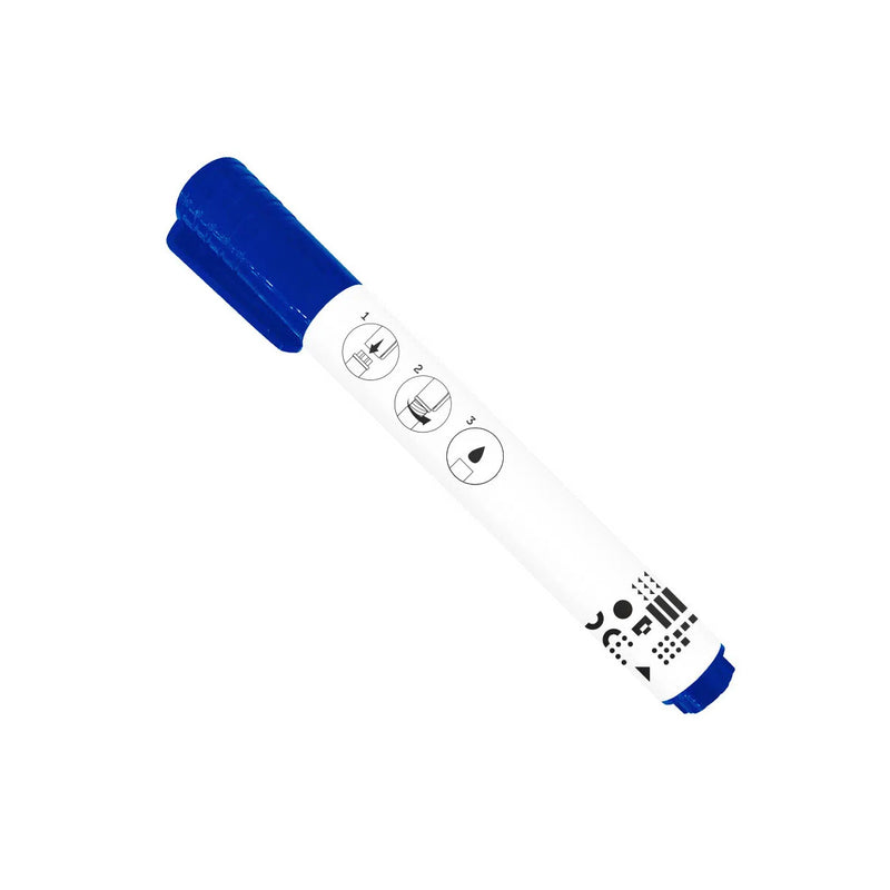 Pincel Marcador de Quadro Branco Recarregável Caixa c/ 12un - Keep