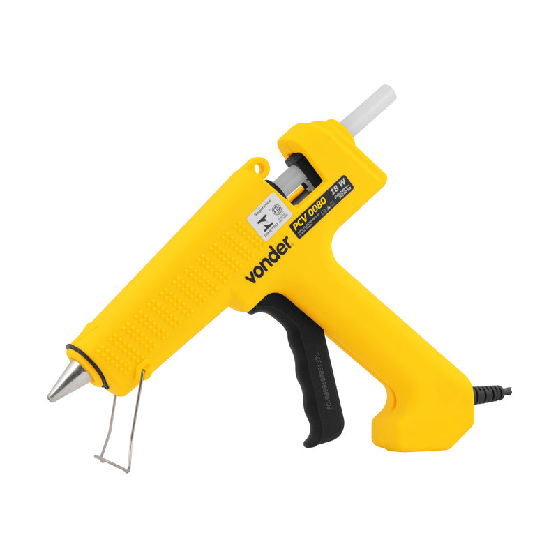 Pistola de cola quente, 18 W, PCV 0080, Vonder Plus
