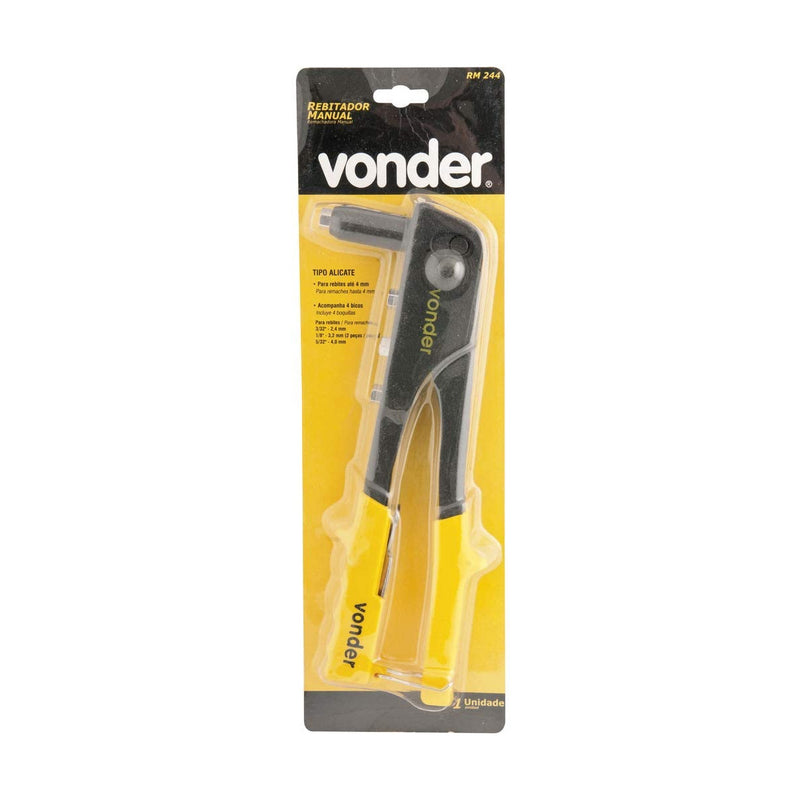 Rebitador manual, tipo alicate, RM 244, Vonder