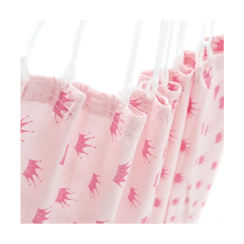 Rede de Descanso Infantil na Cor Rosa