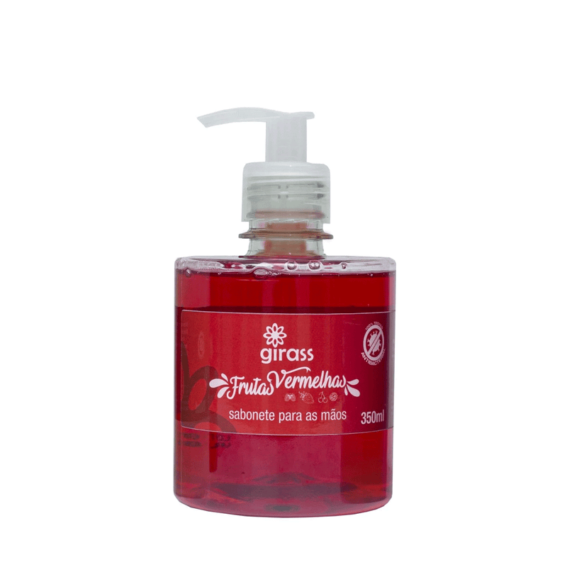 Sabonete Frutas Vermelhas Maos Girass 350ml