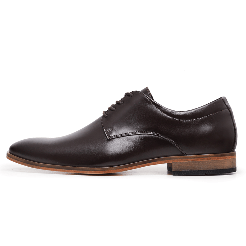 Sapato Social Derby Sola Couro Saul Cafe ok