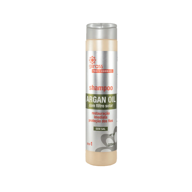 Shampoo Restaurador Argan Girass 320ml