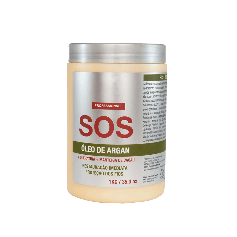 SOS Argan Oil Girass 1000g