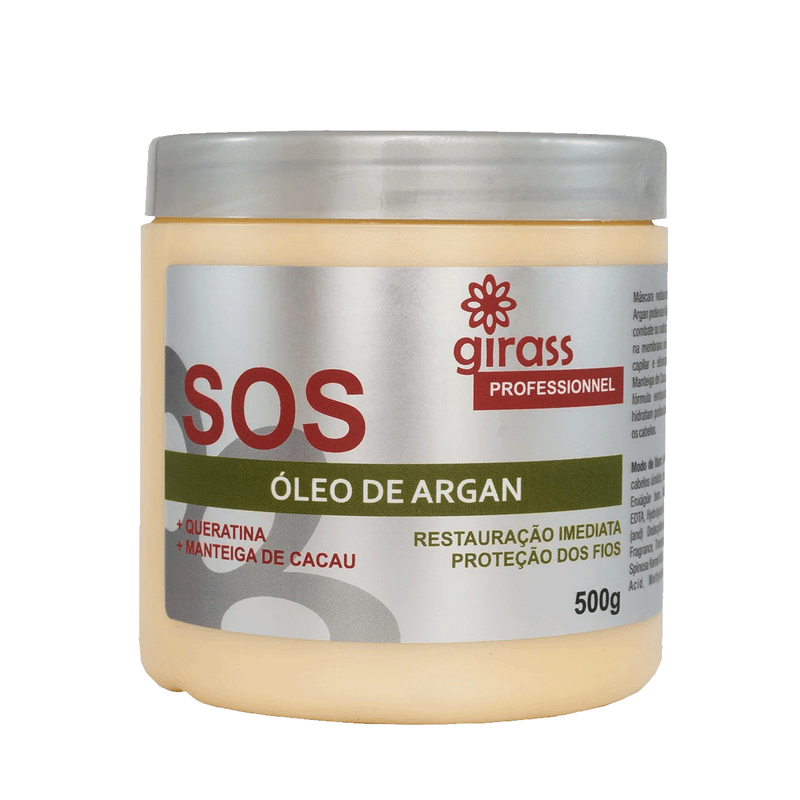 SOS Oleo de Argan Girass 500g