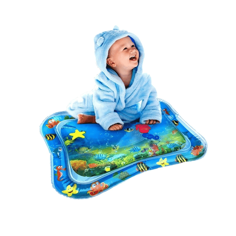 Tapete de agua Inflavel Almofada para Bebes KaBaby Azul