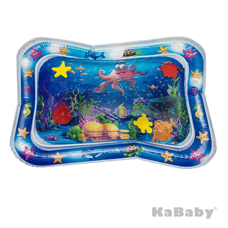 Tapete de agua Inflavel Almofada para Bebes KaBaby Azul