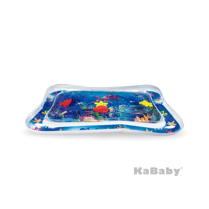 Tapete de agua Inflavel Almofada para Bebes KaBaby Azul