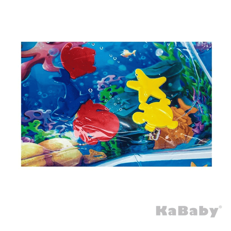 Tapete de agua Inflavel Almofada para Bebes KaBaby Azul