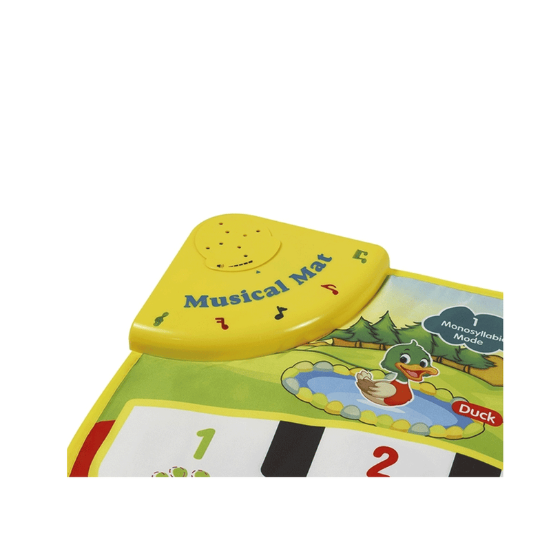 Tapete de Atividades Musical Fazendinha Azul KaBaby