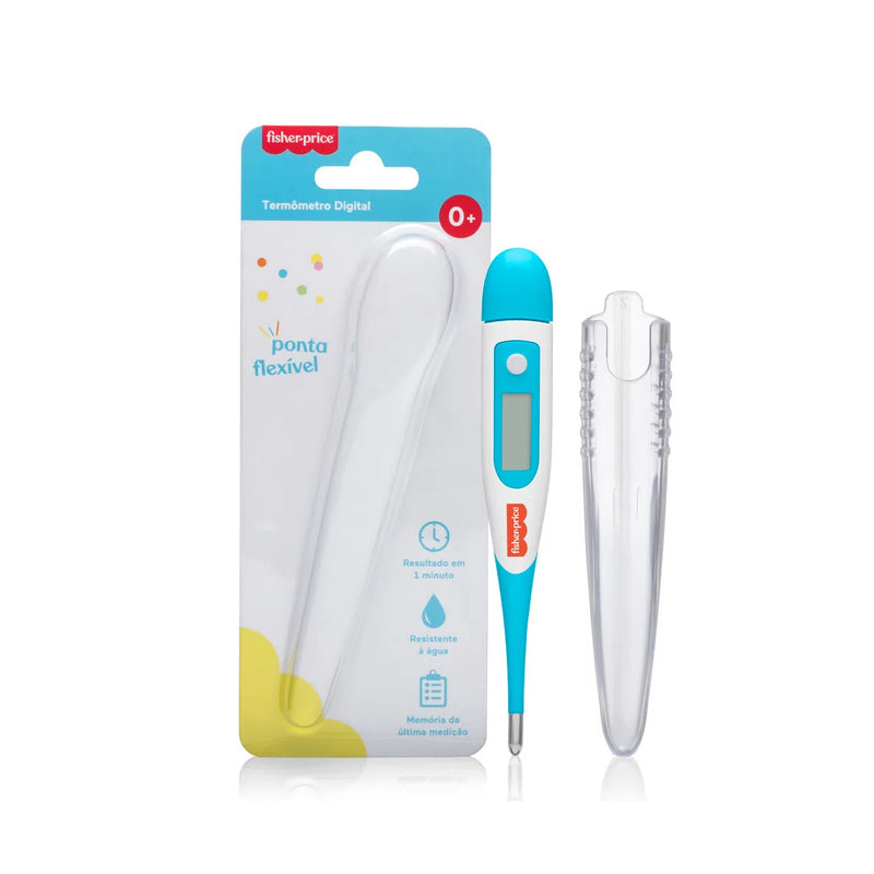 Termometro Digital Com ponta Flexivel - Fisher Price - HC201