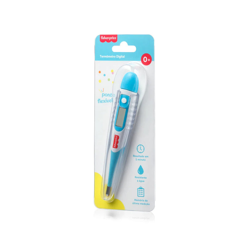 Termometro Digital Com ponta Flexivel - Fisher Price - HC201